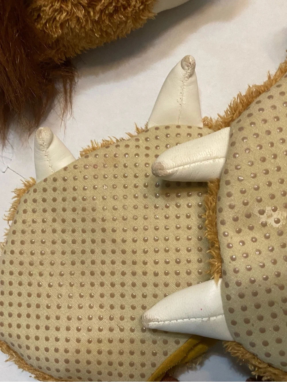 Plush Children’s Lion Dress‑Up Set – Headpiece, Paw Gloves & Paw Feet Covers